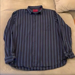 Alfani Men’s XL Fitted Button Down Shirt